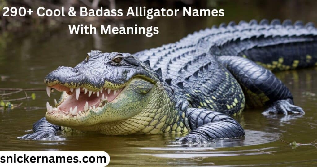 290+ Cool & Badass Alligator Names With Meanings