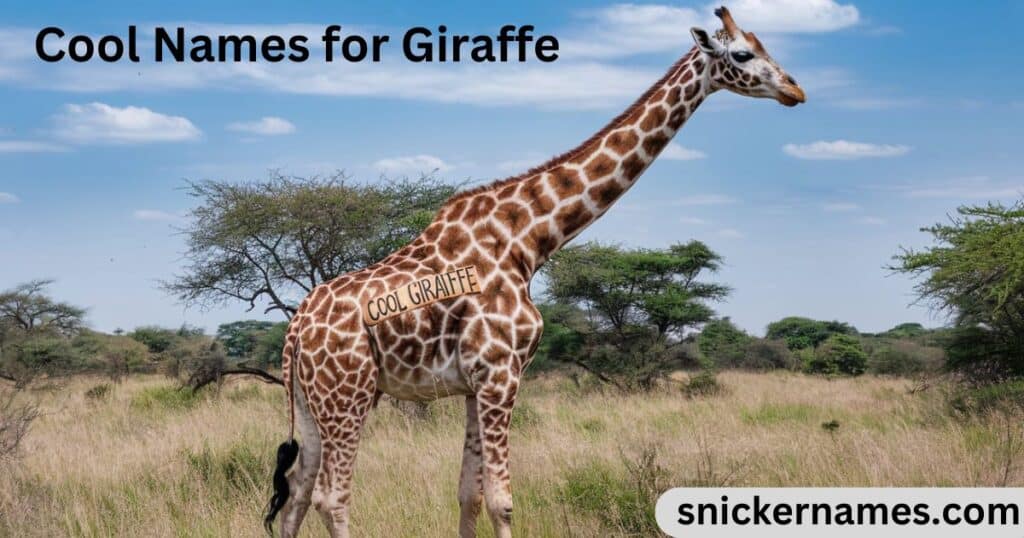 Cool Names Giraffe