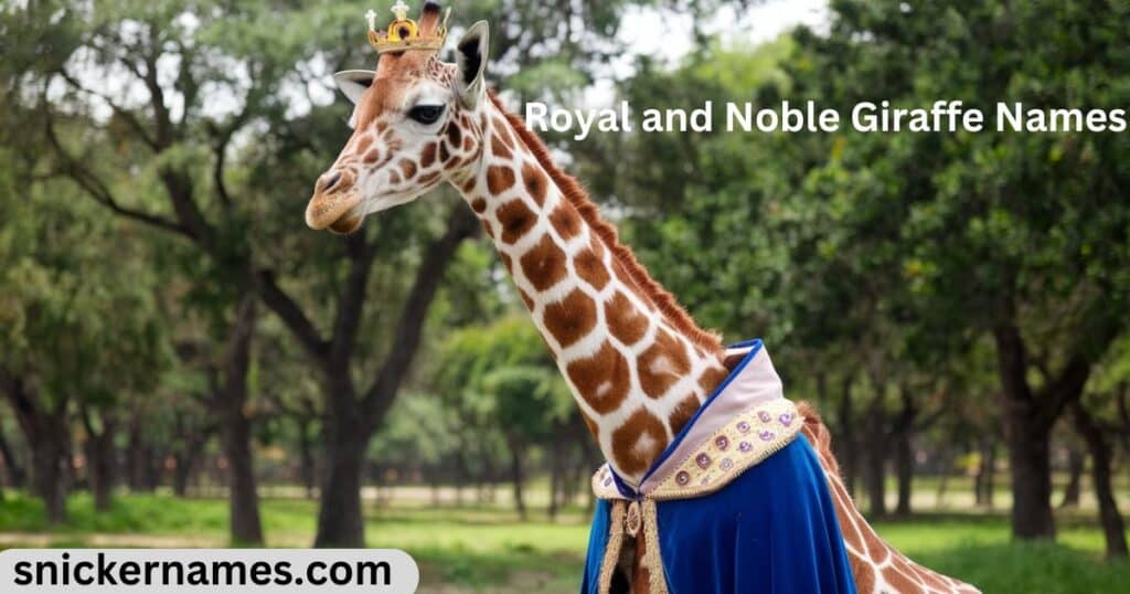 Royal Noble Giraffe