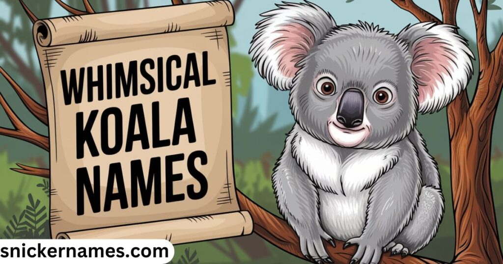 Whimsical Koala Names