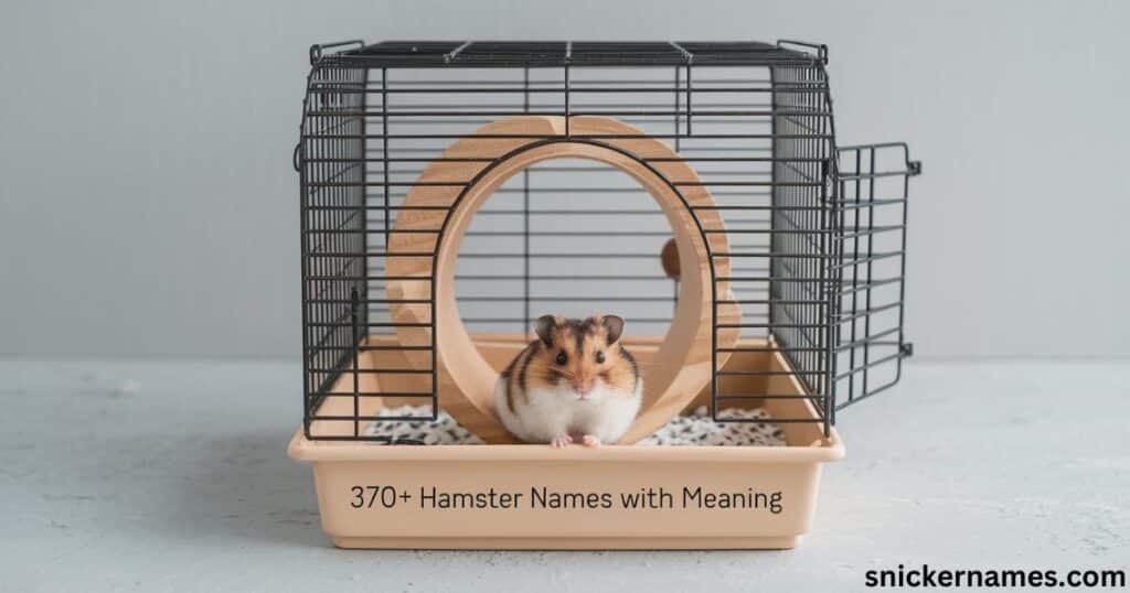 370+ Hamster Names with Meaning