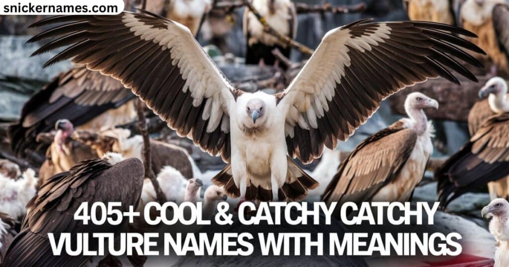 405+ Cool & Catchy Vulture Names With Meanings