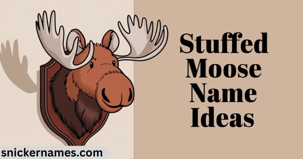 Stuffed Moose Name