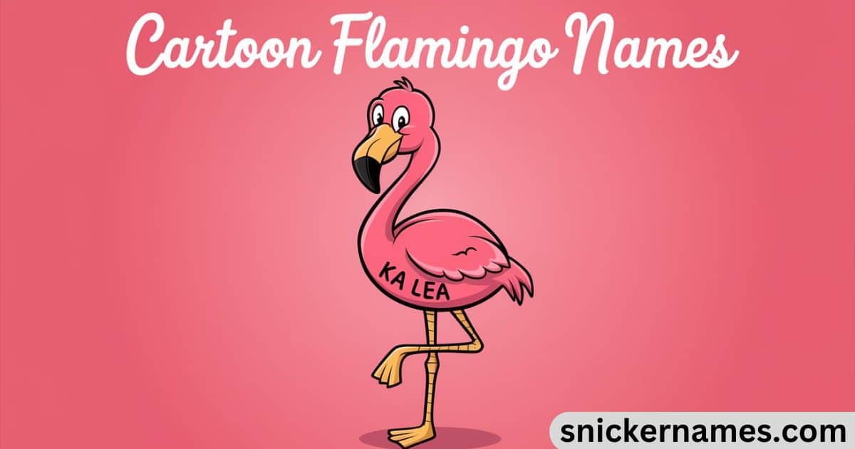 Cartoon Flamingo Names