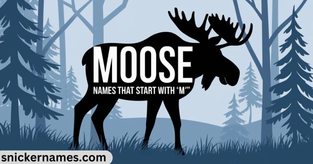 Moose Names that Start with "M"