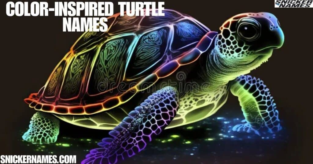 Color-Inspired Turtle Names