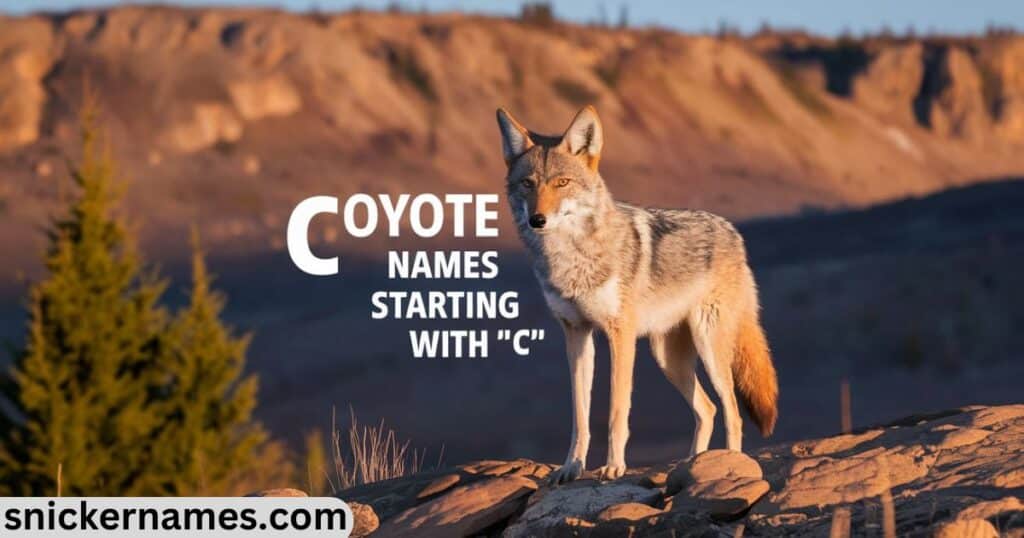 Coyote Names Starting with "C"