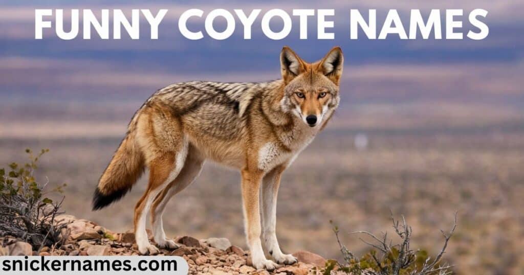 FUNNY Coyote Names