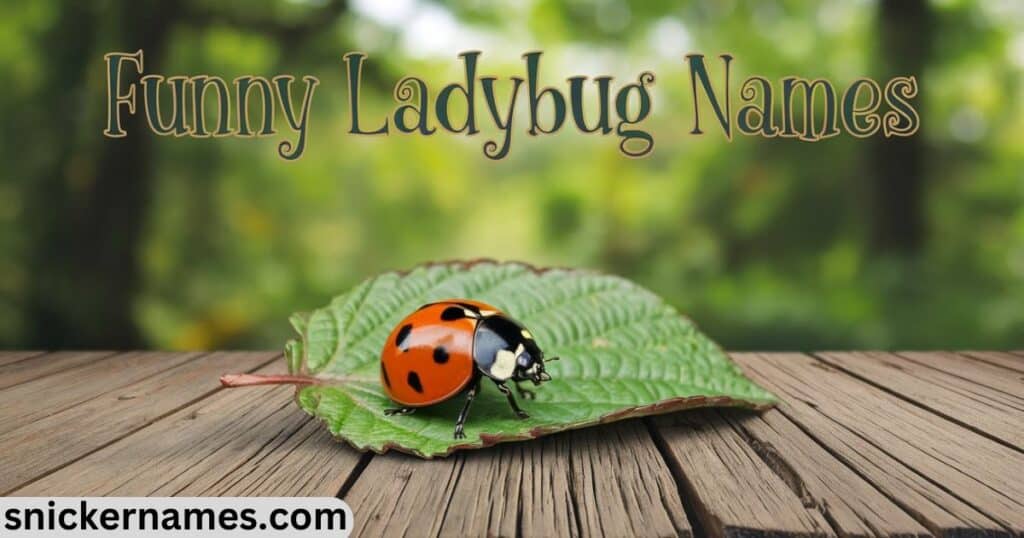 Funny Ladybug Names