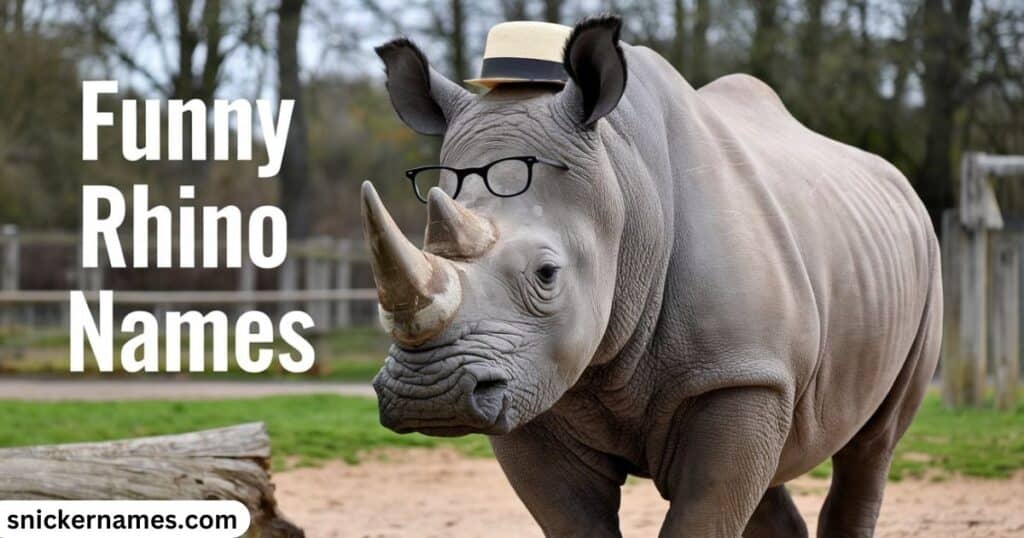 Funny Rhino Names