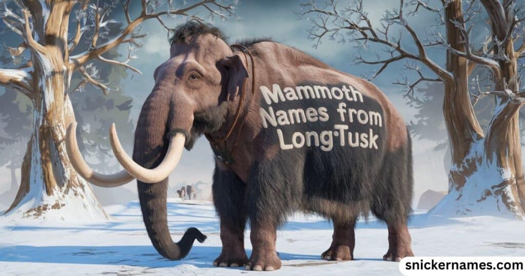 Mammoth Names from Longtusk