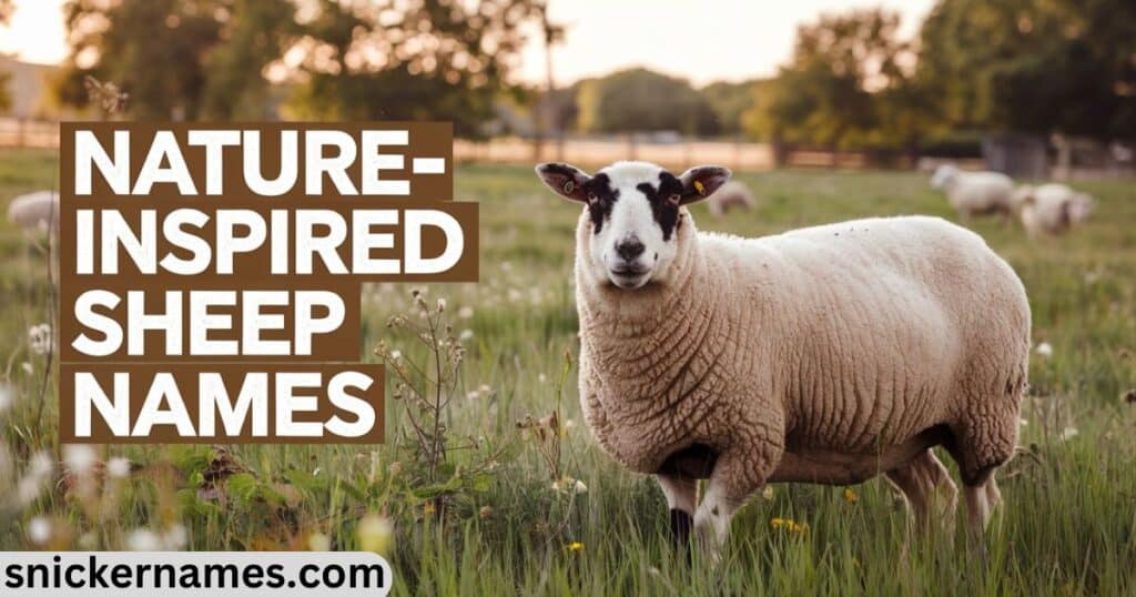 Nature-Inspired Sheep Names