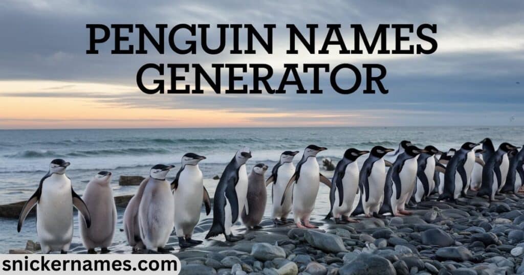 Penguin Names Generator