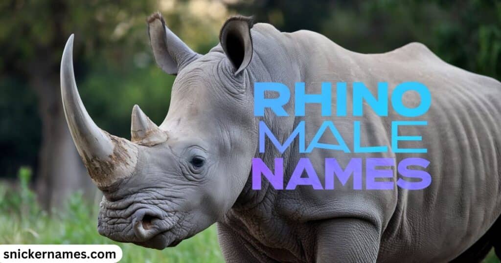 Rhino Male Names