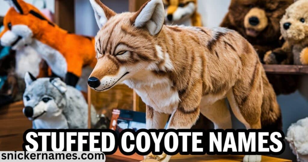 Stuffed Coyote Names