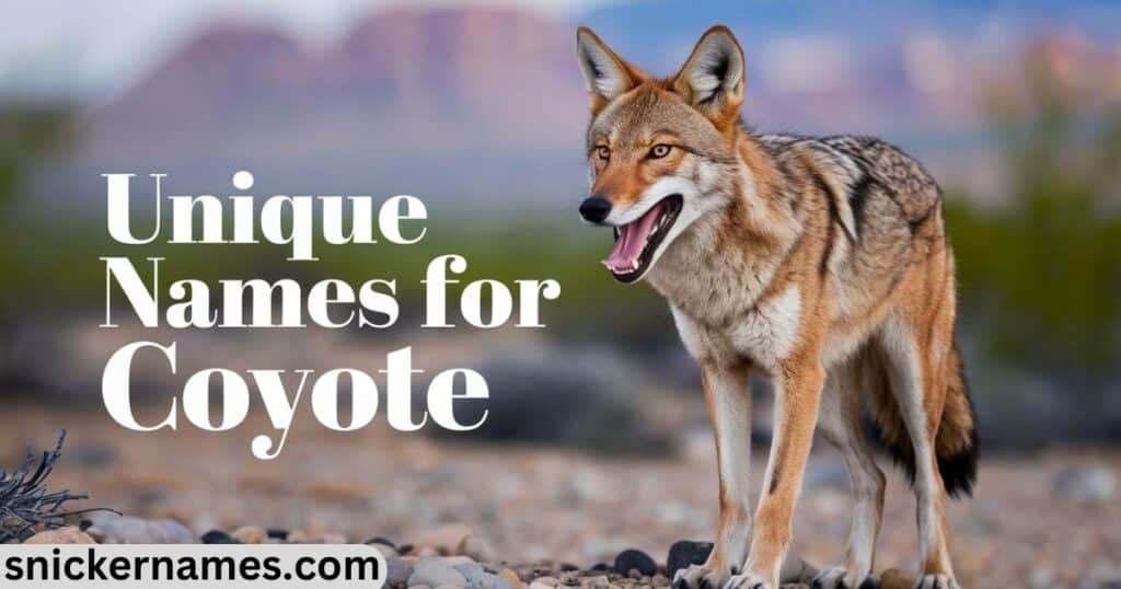 Unique Names for Coyote