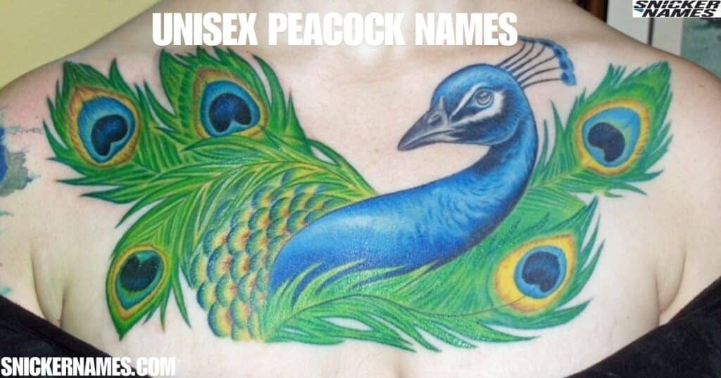 Unisex Peacock Names