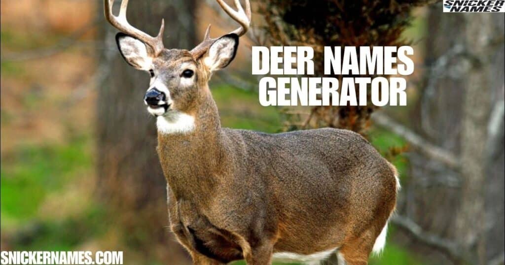 Deer Names Generator