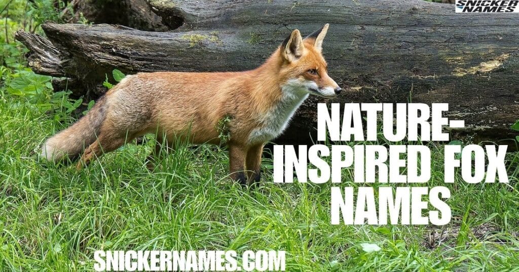 Nature-Inspired Fox Names