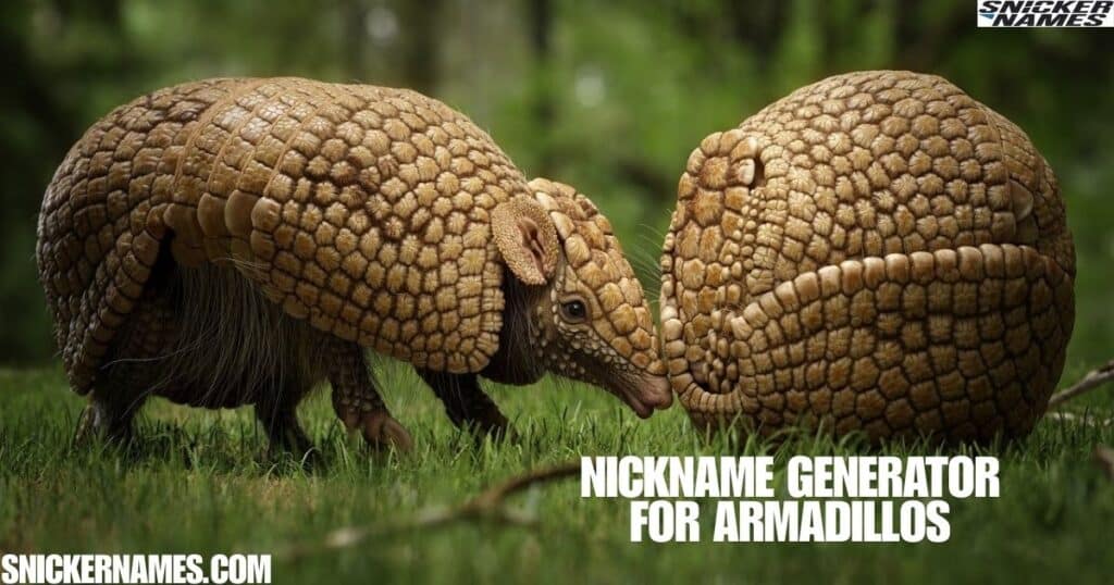 Nickname Generator for Armadillos