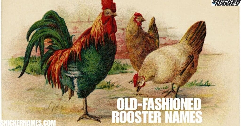 Old-Fashioned Rooster Names 